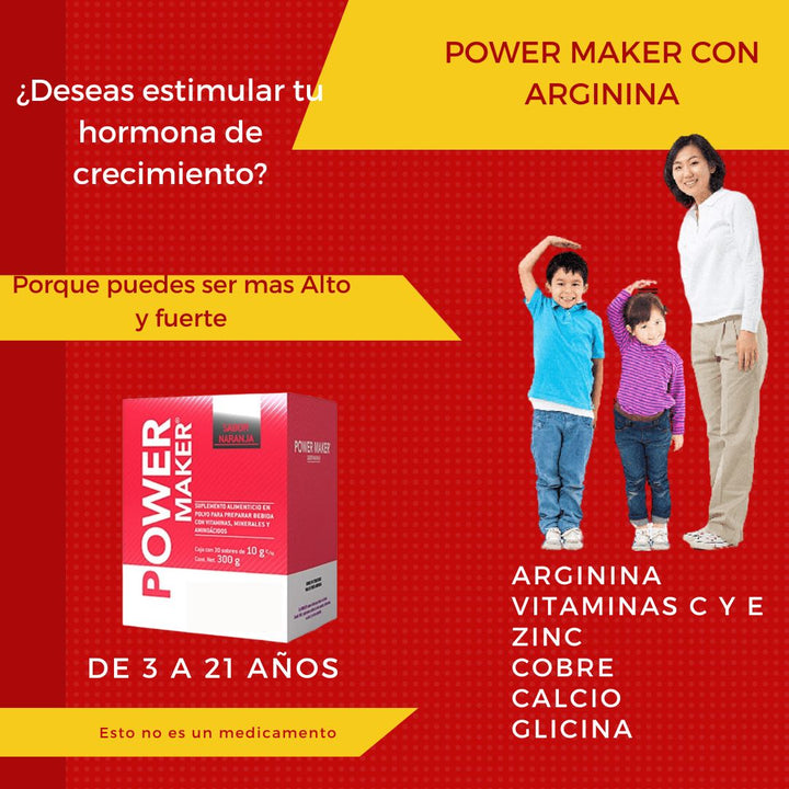 POWER MAKER - Con Arginina